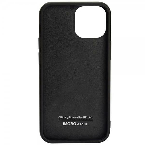 Audi iPhone 14 Pro Max Deksel Carbon Fiber Svart