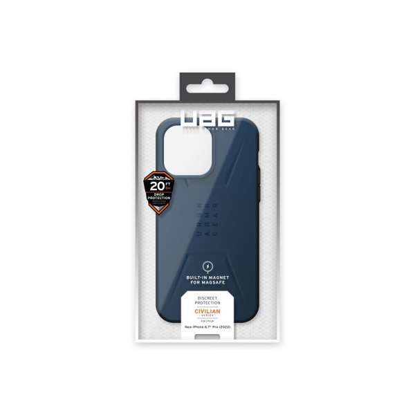 Urban Armor Gear (UAG) iPhone 14 Pro Max Deksel Civilian MagSafe Mallard