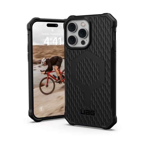 Urban Armor Gear (UAG) iPhone 14 Pro Max Deksel Essential Armor MagSafe Svart