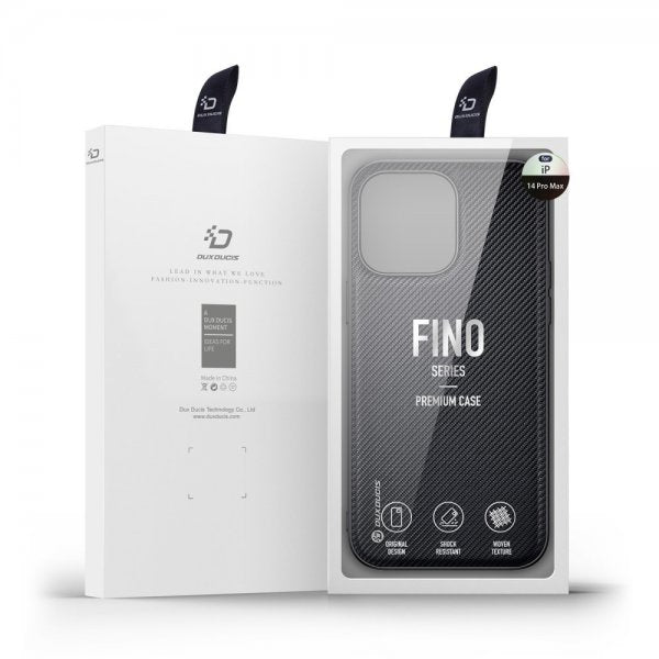Dux Ducis iPhone 14 Pro Max Deksel FINO Series Svart