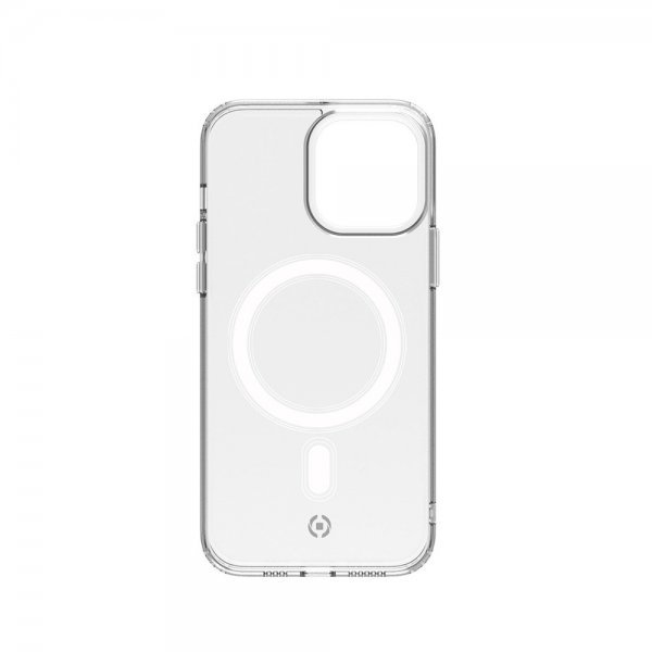 Celly iPhone 14 Pro Max Deksel GELSKINMAG MagSafe Transparent
