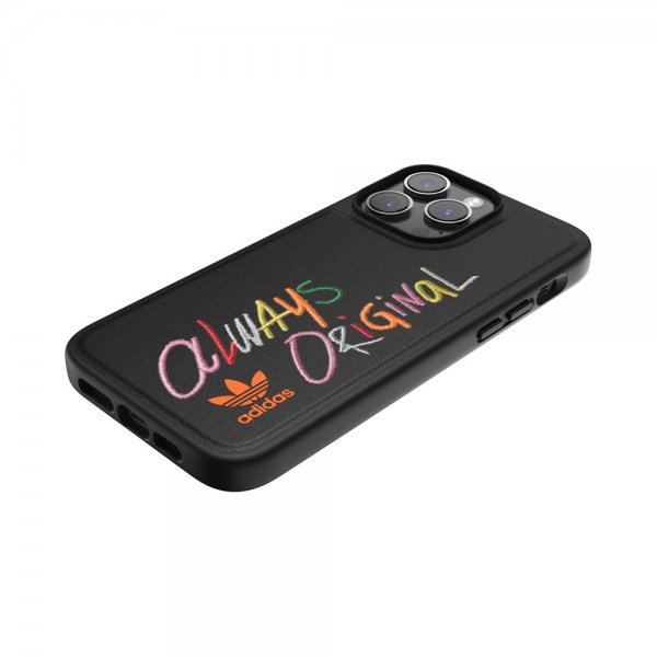 Adidas iPhone 14 Pro Max Deksel Inlay Embroidery Case Colourful