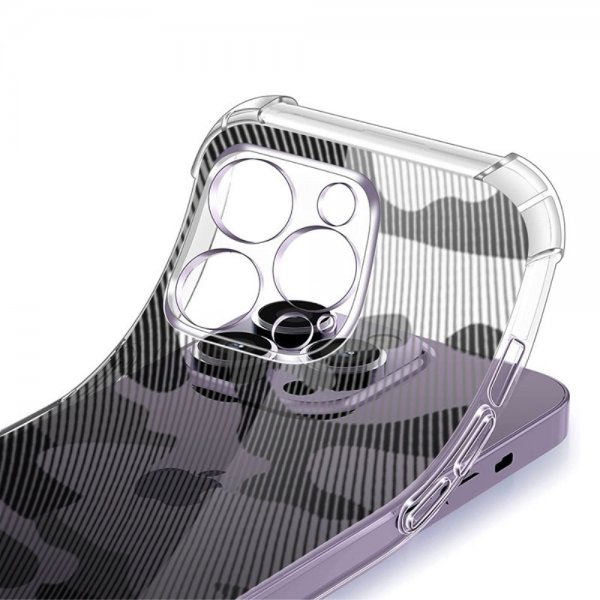iPhone 14 Pro Max Deksel Kamuflasje Svart