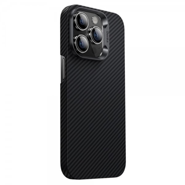 Benks iPhone 14 Pro Max Deksel Kevlar MagSafe Svart