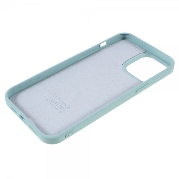X-Level iPhone 14 Pro Max Deksel Liquid Silicone Turkis