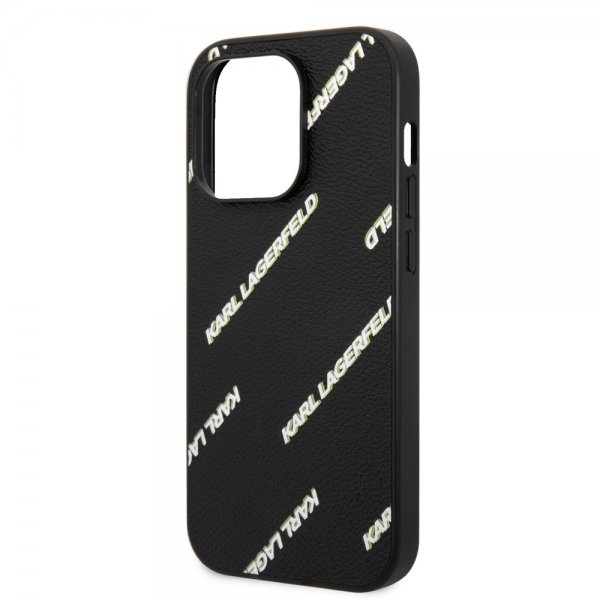 Karl Lagerfeld iPhone 14 Pro Max Deksel Logomania Svart