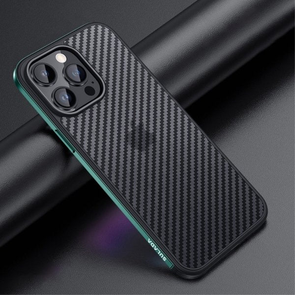 Sulada iPhone 14 Pro Max Deksel Luxury Series Grønn