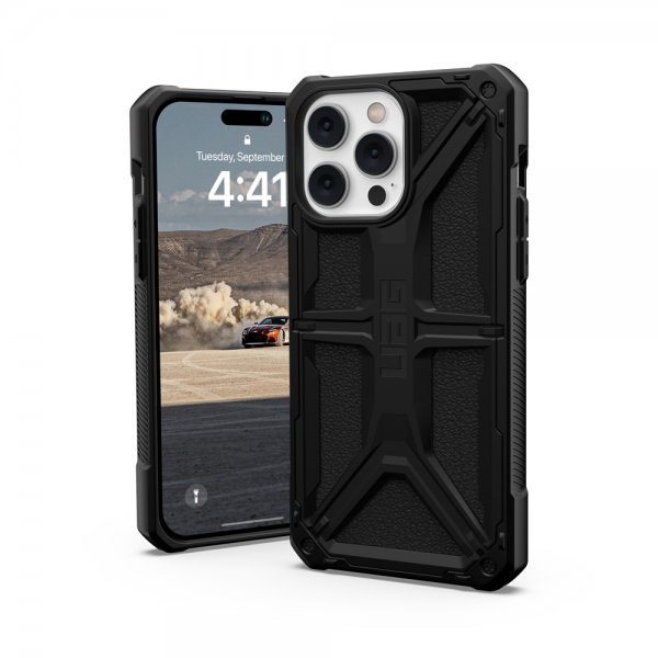 Urban Armor Gear (UAG) iPhone 14 Pro Max Deksel Monarch Svart