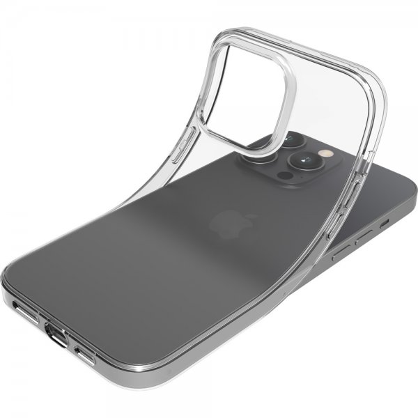 Puro iPhone 14 Pro Max Deksel Nude Transparent
