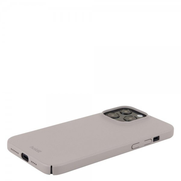 holdit iPhone 14 Pro Max Deksel Slim Case Taupe