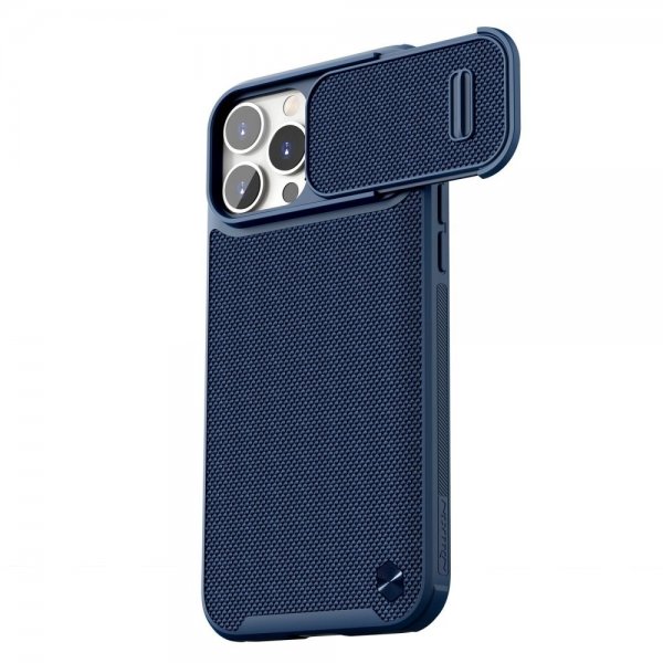 Nillkin iPhone 14 Pro Max Deksel Textured Case Blå