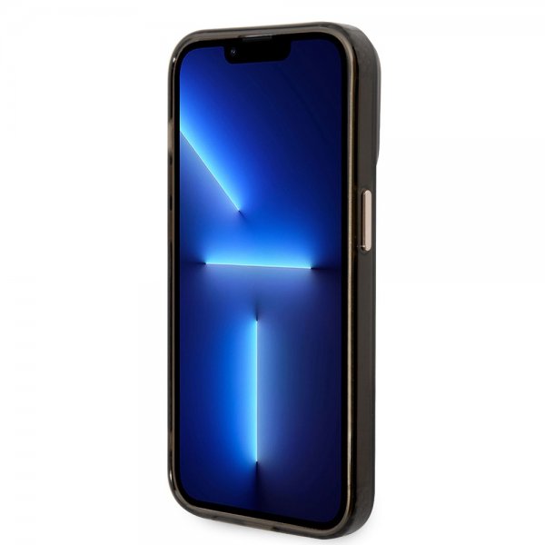 Guess iPhone 14 Pro Max Deksel Translucent MagSafe Svart