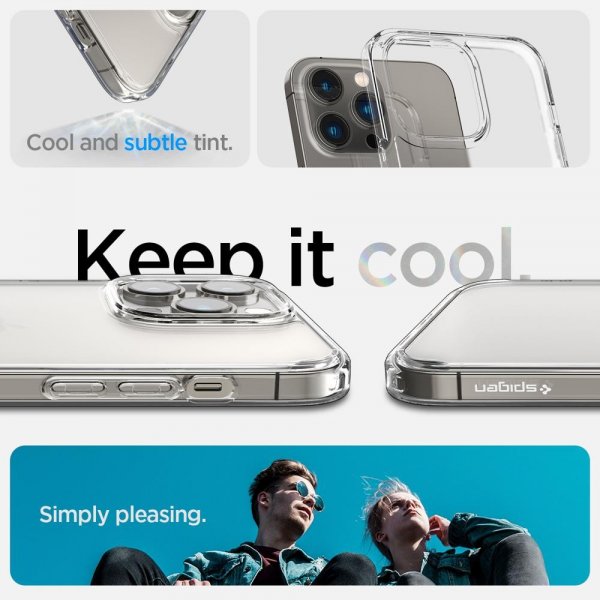 Spigen iPhone 14 Pro Max Deksel Ultra Hybrid Frost Clear