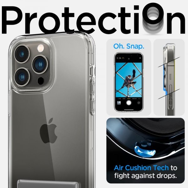 Spigen iPhone 14 Pro Max Deksel Ultra Hybrid S Crystal Clear
