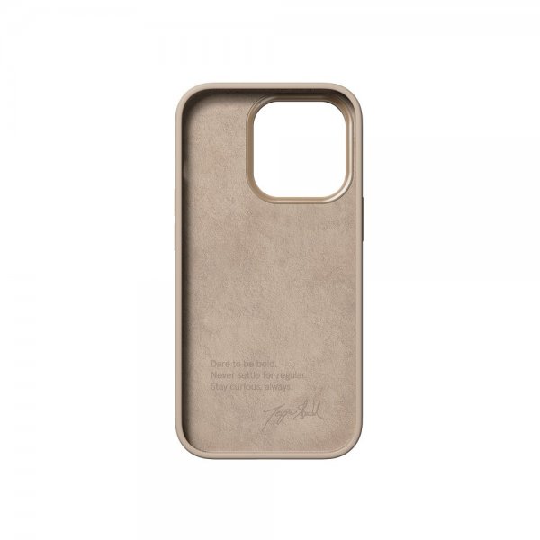 Nudient iPhone 14 Pro Deksel Bold Linen Beige