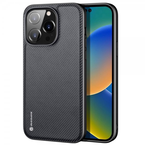 Dux Ducis iPhone 14 Pro Deksel FINO Series Svart