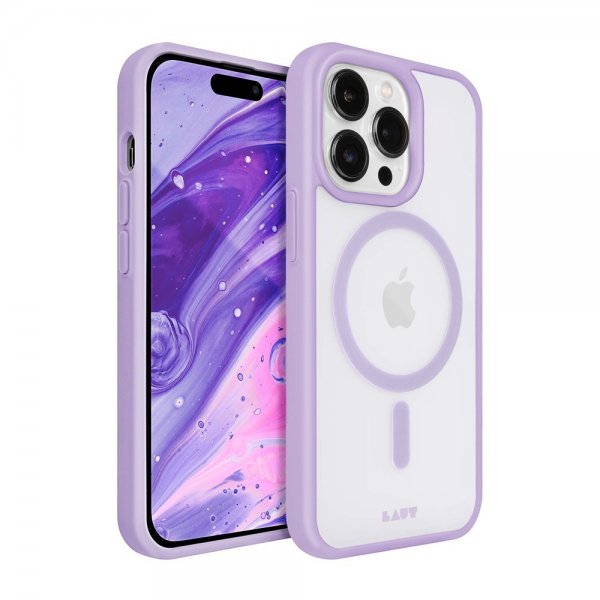LAUT iPhone 14 Pro Deksel Huex Protect MagSafe Lavendel