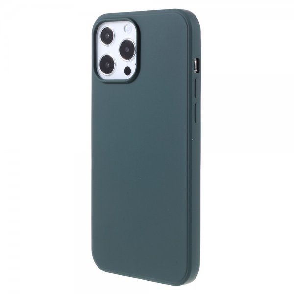 X-Level iPhone 14 Pro Deksel Liquid Silicone Petrol