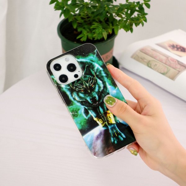 iPhone 14 Pro Deksel Motiv Ulv
