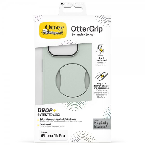 Otterbox iPhone 14 Pro Deksel OtterGrip Symmetry MagSafe Chill Out
