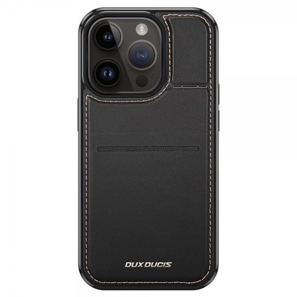 Dux Ducis iPhone 14 Pro Deksel Rafi Series MagSafe Svart