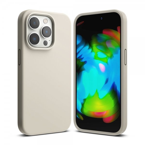 Ringke iPhone 14 Pro Deksel Silikoni Stone