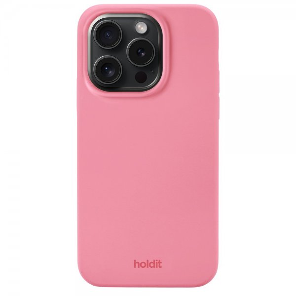 holdit iPhone 14 Pro Deksel Silikon Rouge Pink