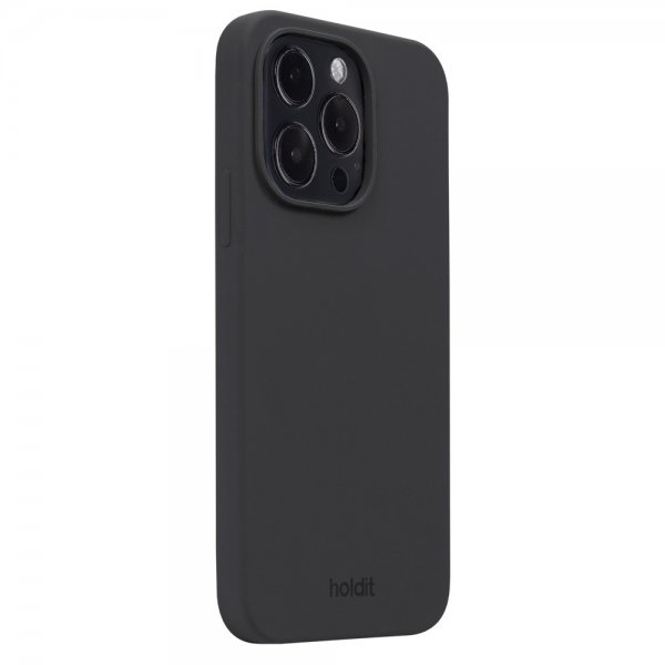 holdit iPhone 14 Pro Deksel Silikon Svart