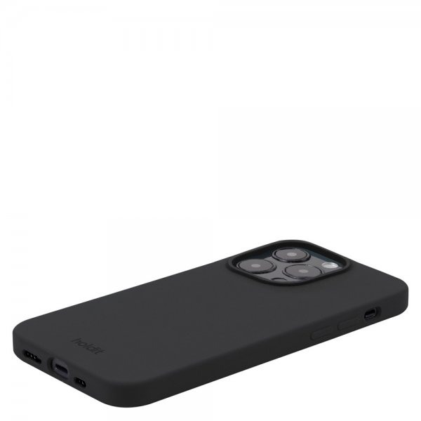 holdit iPhone 14 Pro Deksel Silikon Svart