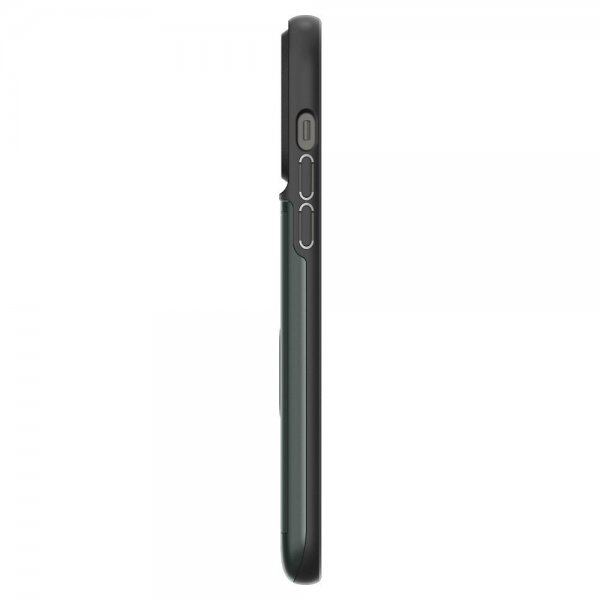 Spigen iPhone 14 Pro Deksel Slim Armor CS Abyss Green