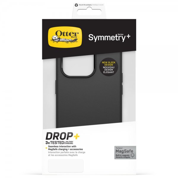 Otterbox iPhone 14 Pro Deksel Symmetry Plus Svart