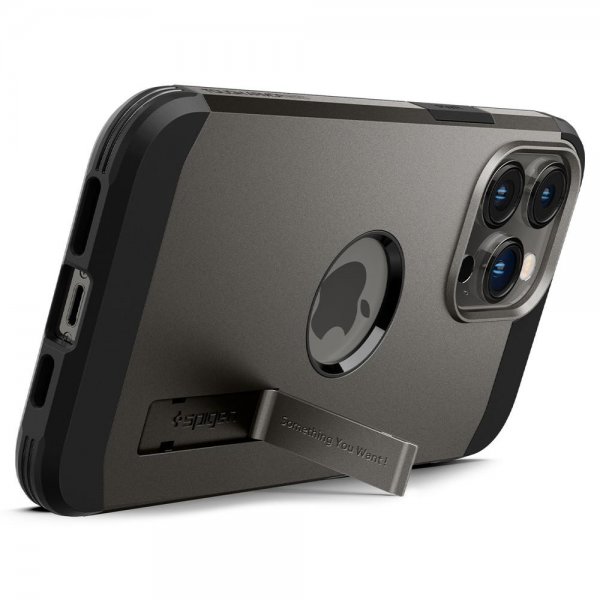 Spigen iPhone 14 Pro Deksel Tough Armor MagFit Gunmetal