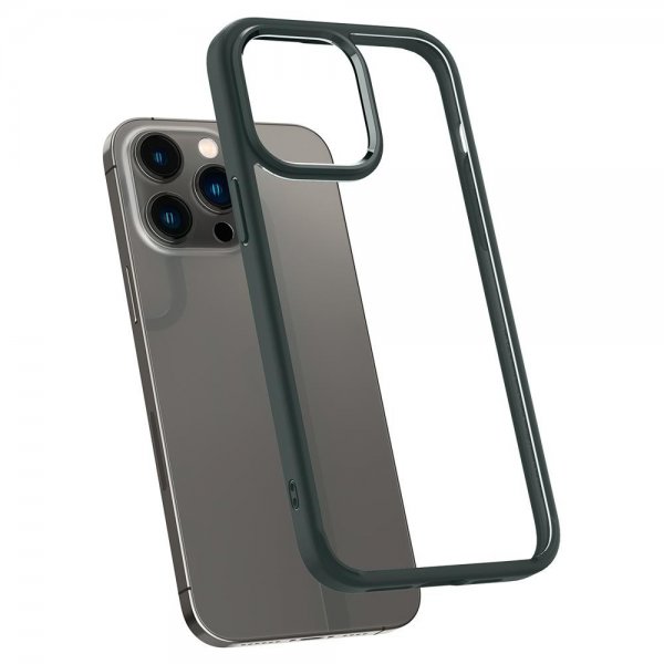 Spigen iPhone 14 Pro Deksel Ultra Hybrid Abyss Green