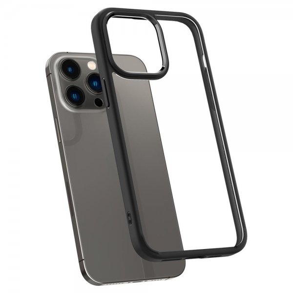 Spigen iPhone 14 Pro Deksel Ultra Hybrid Matte Black