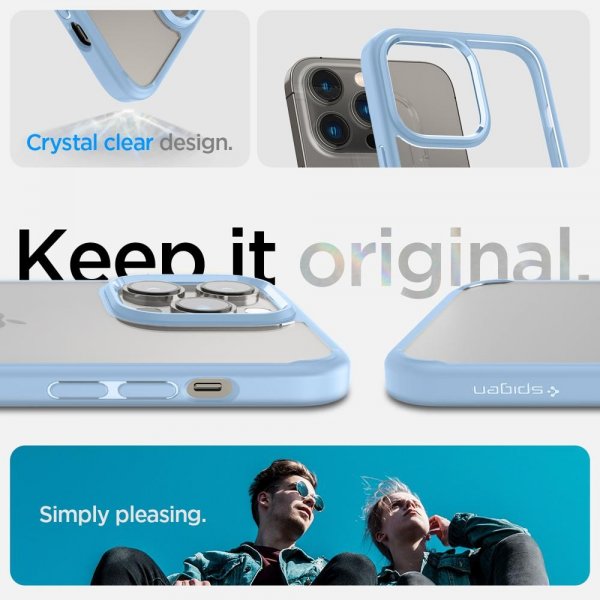 Spigen iPhone 14 Pro Deksel Ultra Hybrid Sierra Blue