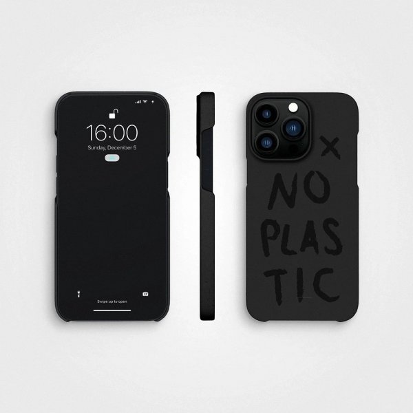 agood company iPhone 14 Pro Deksel Plantbasert No Plastic Charcoal Black