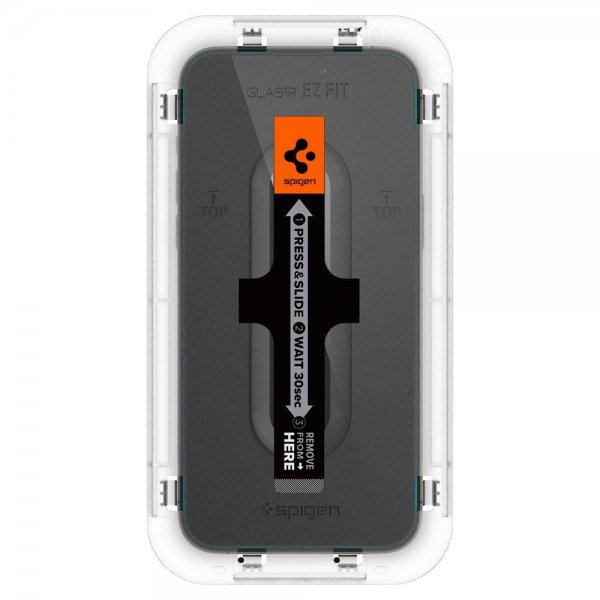 Spigen iPhone 14 Pro Skjermbeskytter GLAS.tR EZ Fit 2-pakning