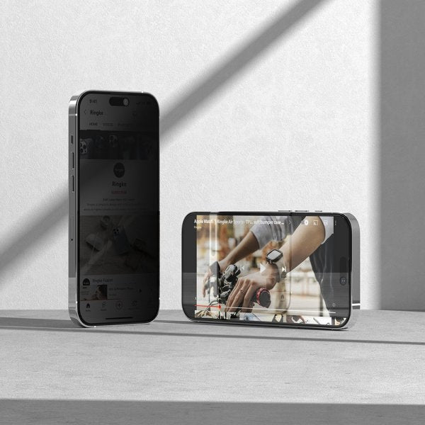 Ringke iPhone 14 Pro Skjermbeskytter Privacy Glass