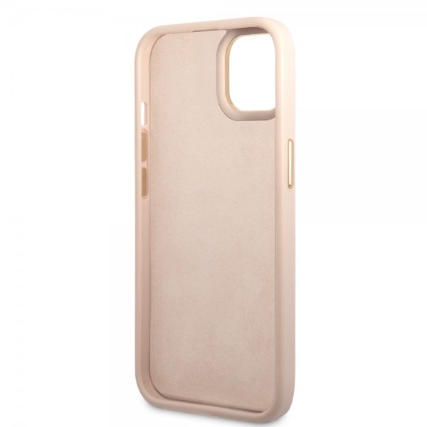 Guess iPhone 13/14/15 Deksel 4G Logo Rosa