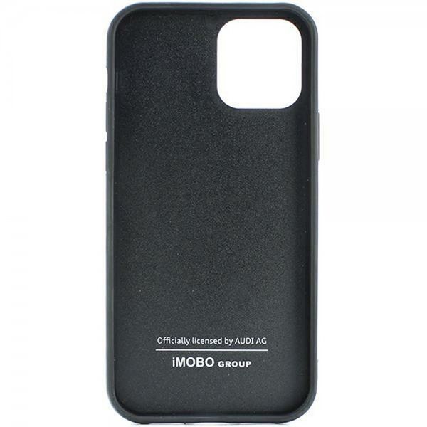 Audi iPhone 14 Deksel Carbon Fiber Svart