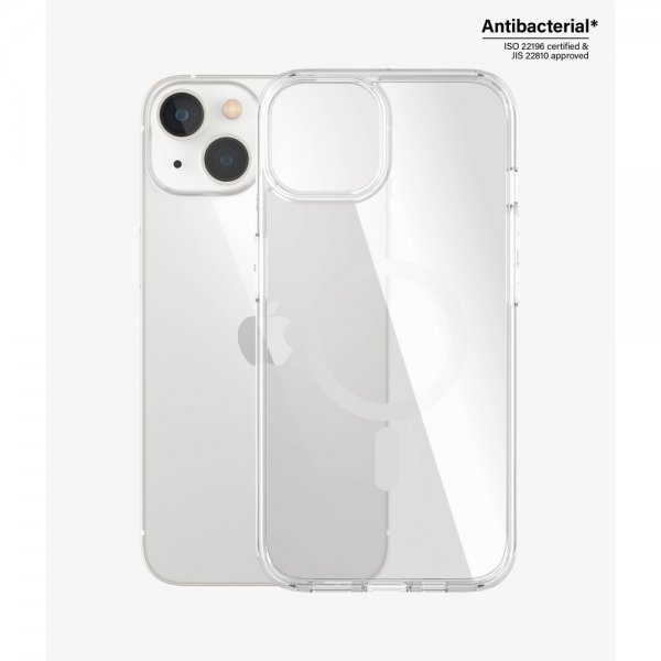 PanzerGlass iPhone 13/iPhone 14 Deksel HardCase MagSafe Transparent