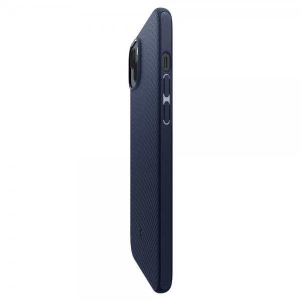 Spigen iPhone 14 Deksel Mag Armor MagFit Navy Blue