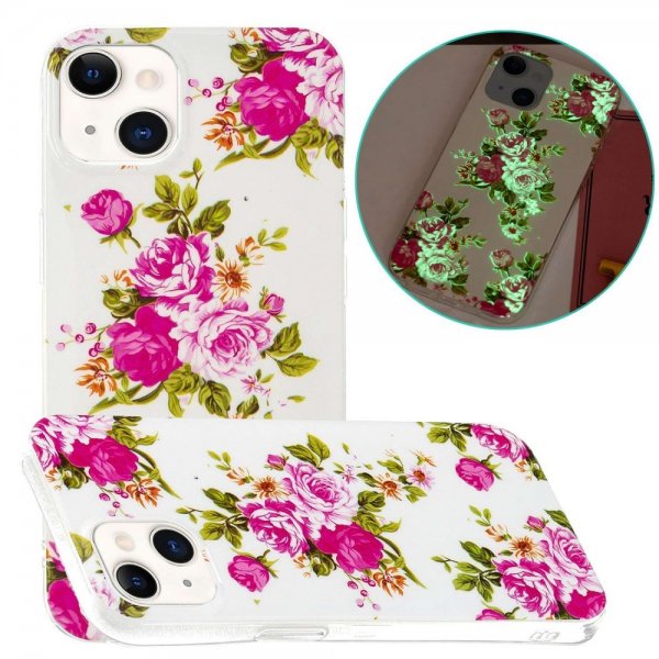 iPhone 14 Deksel Motiv Rosa Rosor