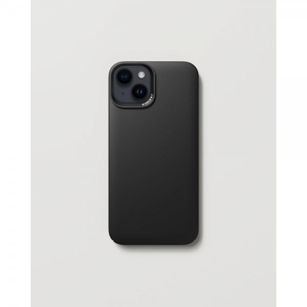 Nudient iPhone 14 Deksel Thin Case MagSafe Ink Black