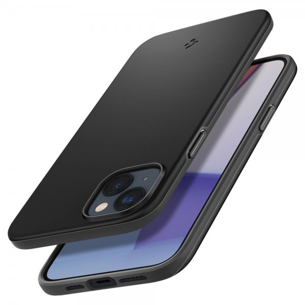 Spigen iPhone 14 Deksel Thin Fit Svart