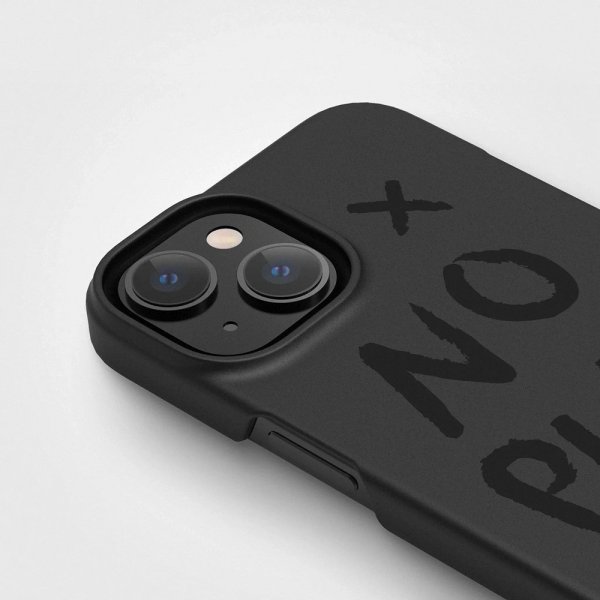 agood company iPhone 14 Deksel Plantbasert No Plastic Charcoal Black