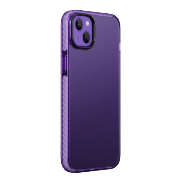 iPhone 14 Deksel Støtsikker TPU Lilla