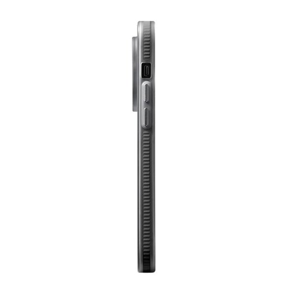 Rvelon iPhone 15 Deksel Korrugerte MagSafe Svart