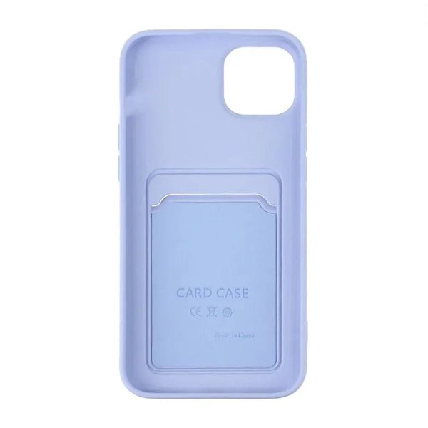 iPhone 15 Deksel Kortholder Lilla