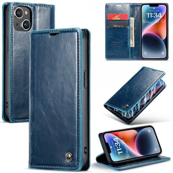 CaseMe iPhone 15 Plus Etui 003 Series Petrol